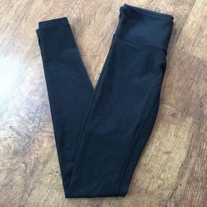 Lululemon black leggings size 2